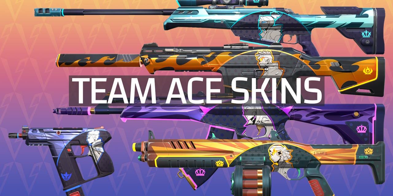 New Valorant Team Ace Skins