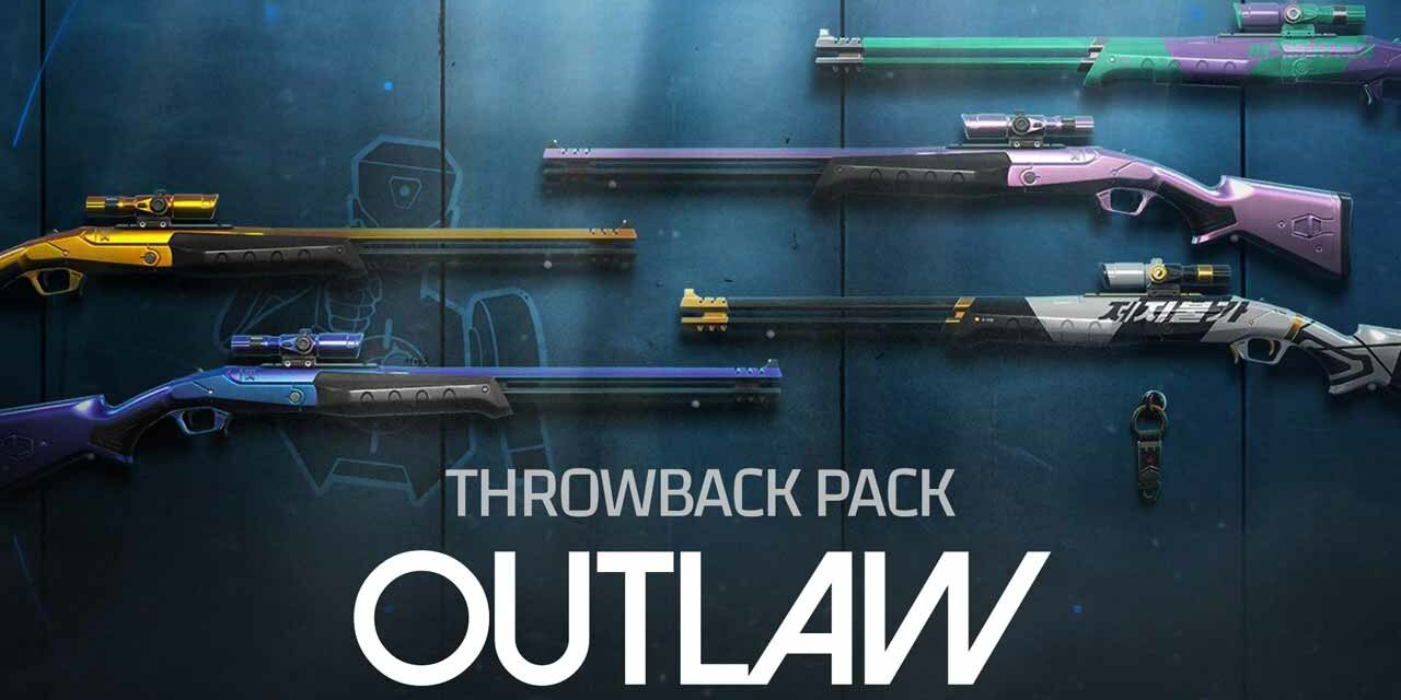 Valorant Throwback Outlaw Skins