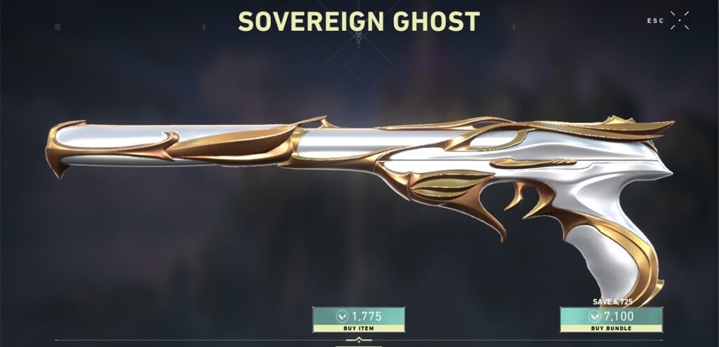 New Sovereign Skin Collection | Valorantstrike.com