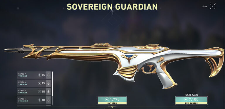 New Sovereign Skin Collection | Valorantstrike.com