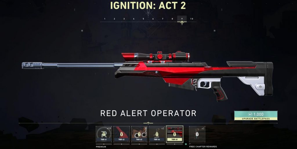 Ignition Act 2 battle pass rewards: polyfox, red alert and Hivemind Skins