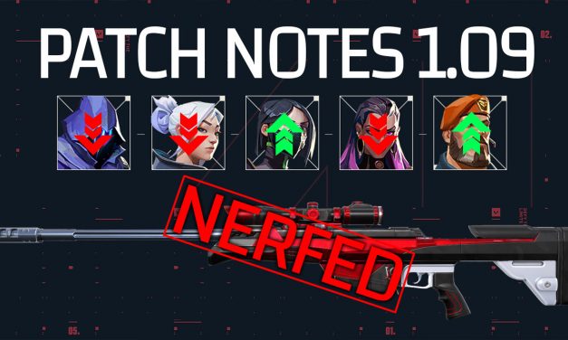 Valorant 1.09 Patch notes: Operator nerf, Agent rebalance and forced name change