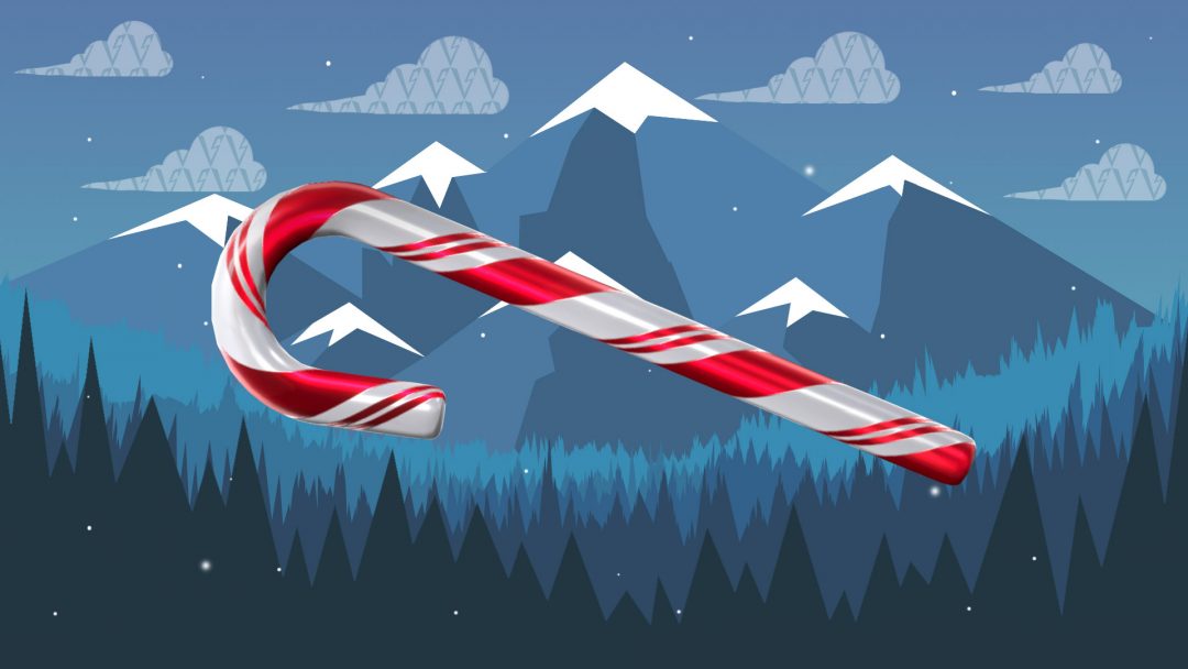 Valorant Winterwunderland Candycane Melee ValorantStrike