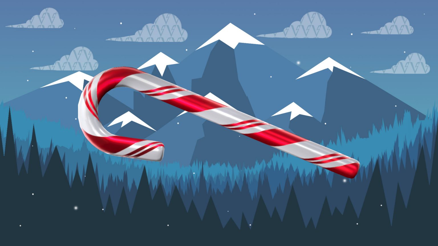 Valorant Winterwunderland Candycane Melee ValorantStrike