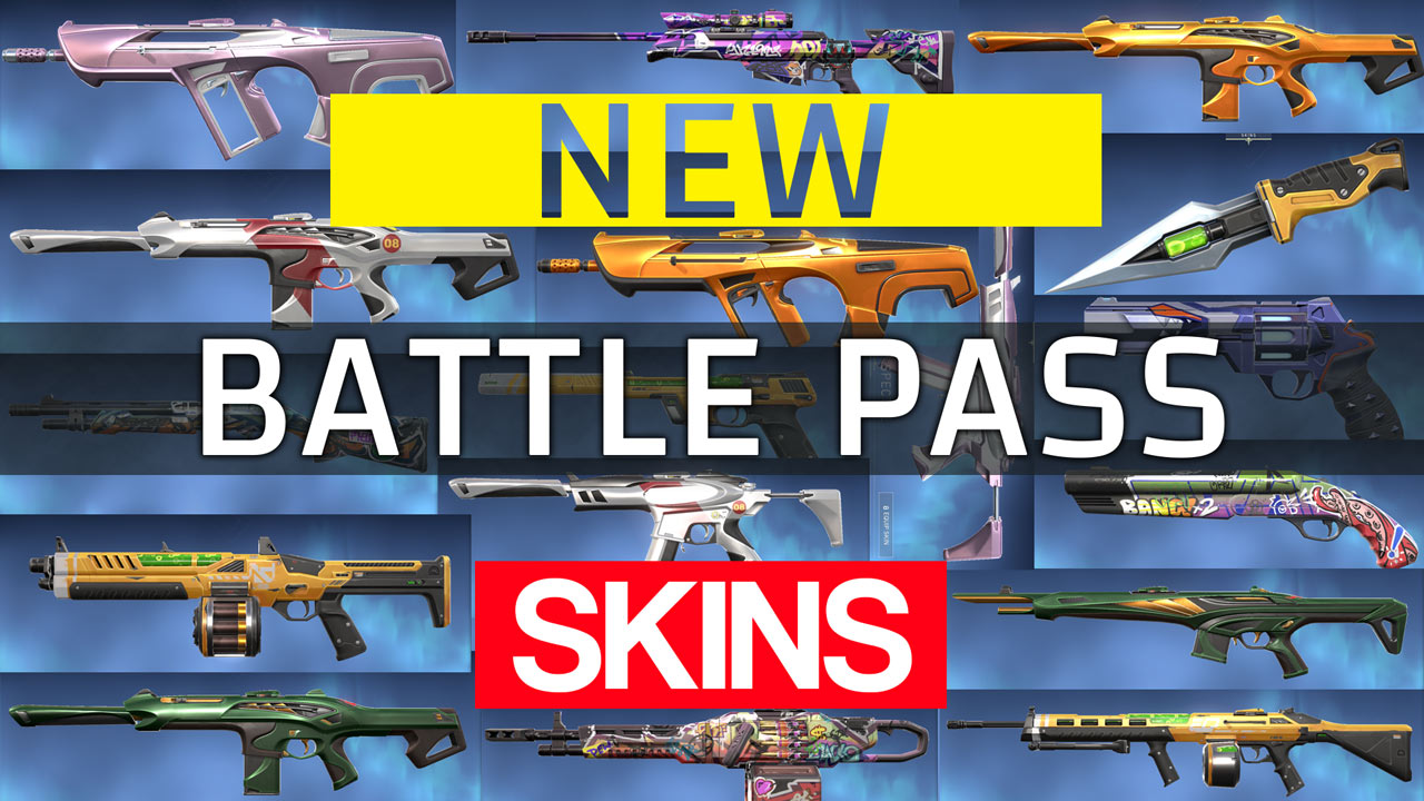 New Valorant Episode 2 Battle Pass Formation Act 1 Skins | Free Nude