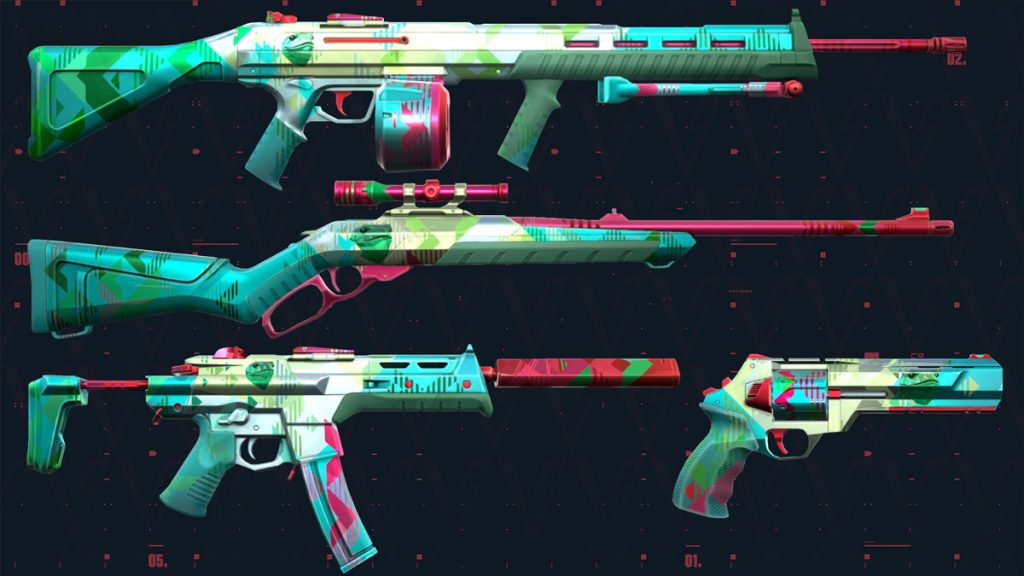 Battle Pass Act 2 Skins - ValorantStrike