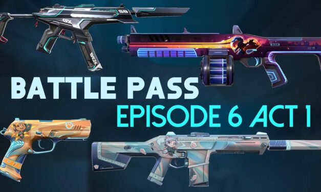 New Valorant Episode 6 Act 1 Battlepass skins