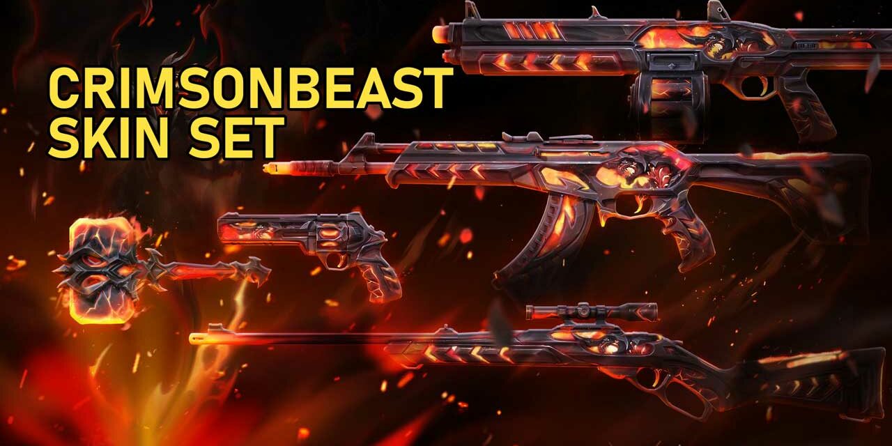 New Valorant Crimsonbeast Skins