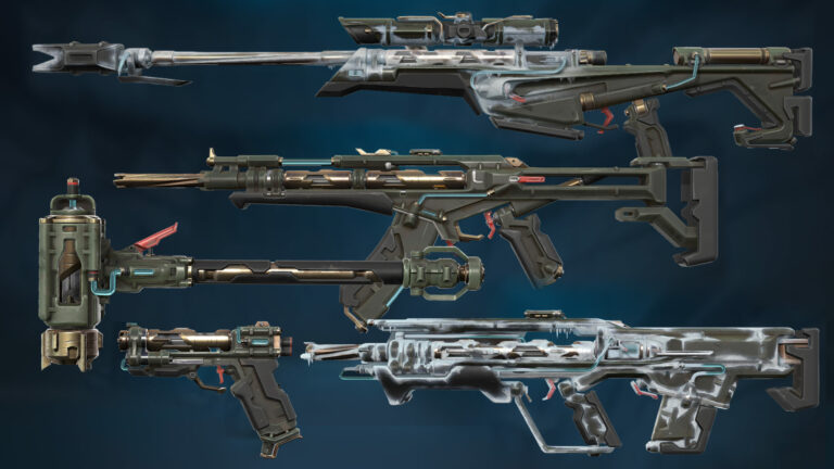 Valorant Cryostasis Skins - ValorantStrike