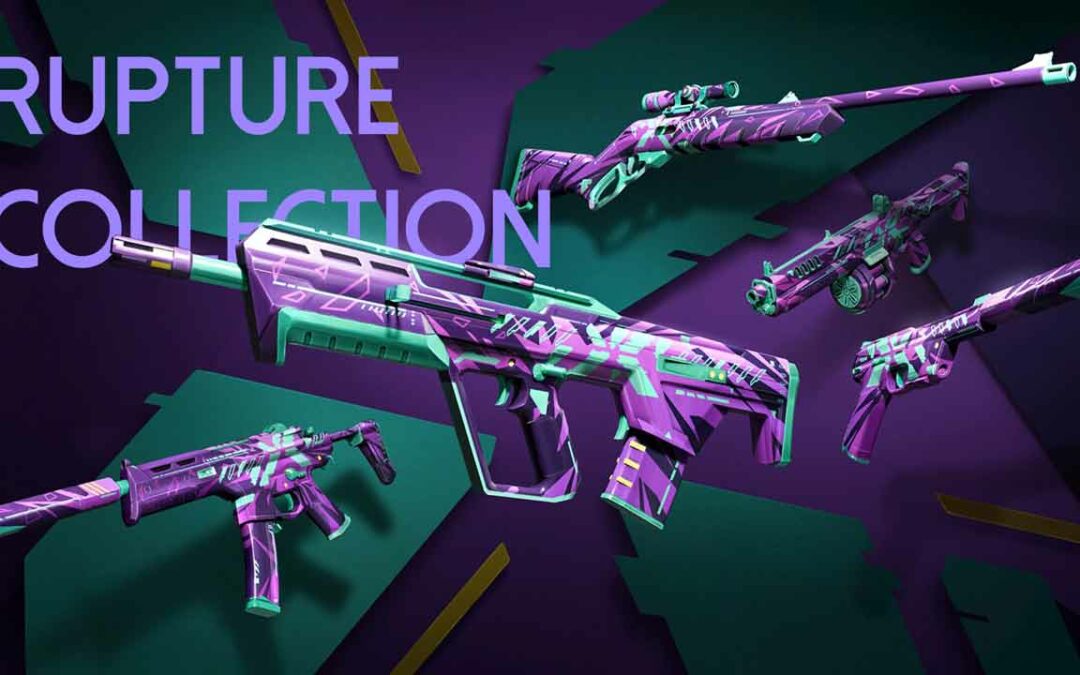 VALORANT RUPTURE COLLECTION SKINS