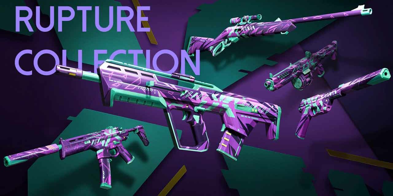 VALORANT RUPTURE COLLECTION SKINS