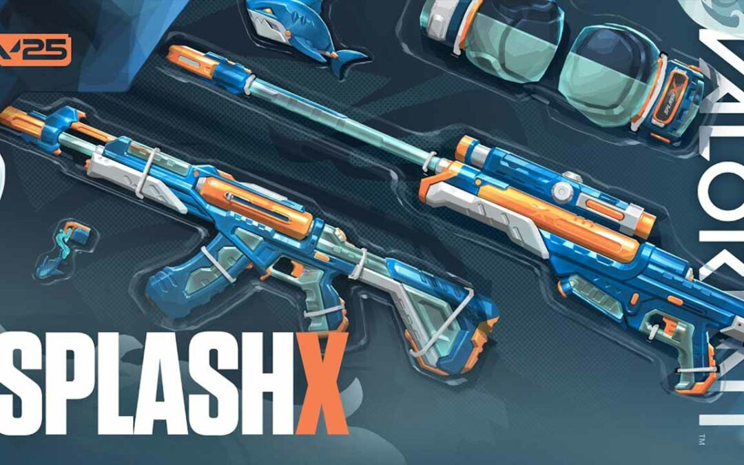 VALORANT SPLASHX SUMMER SKINS
