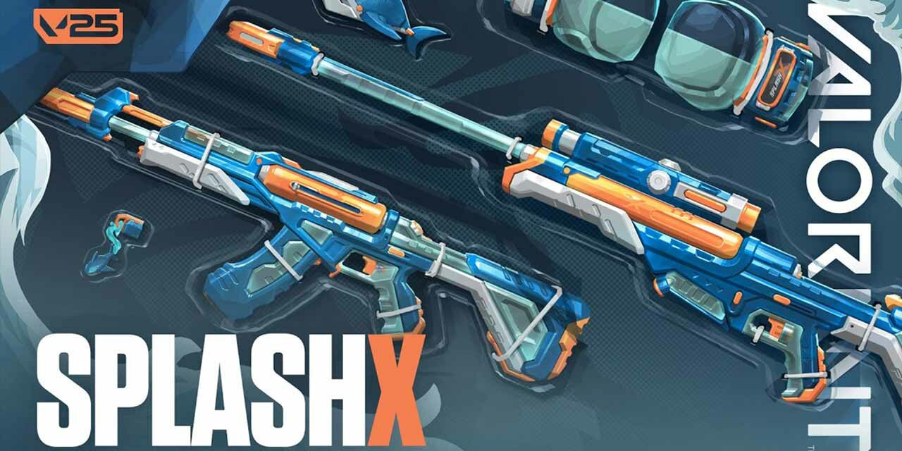 VALORANT SPLASHX SUMMER SKINS