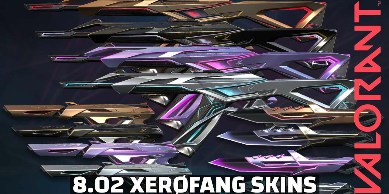 New Valorant XERØFANG SKINS