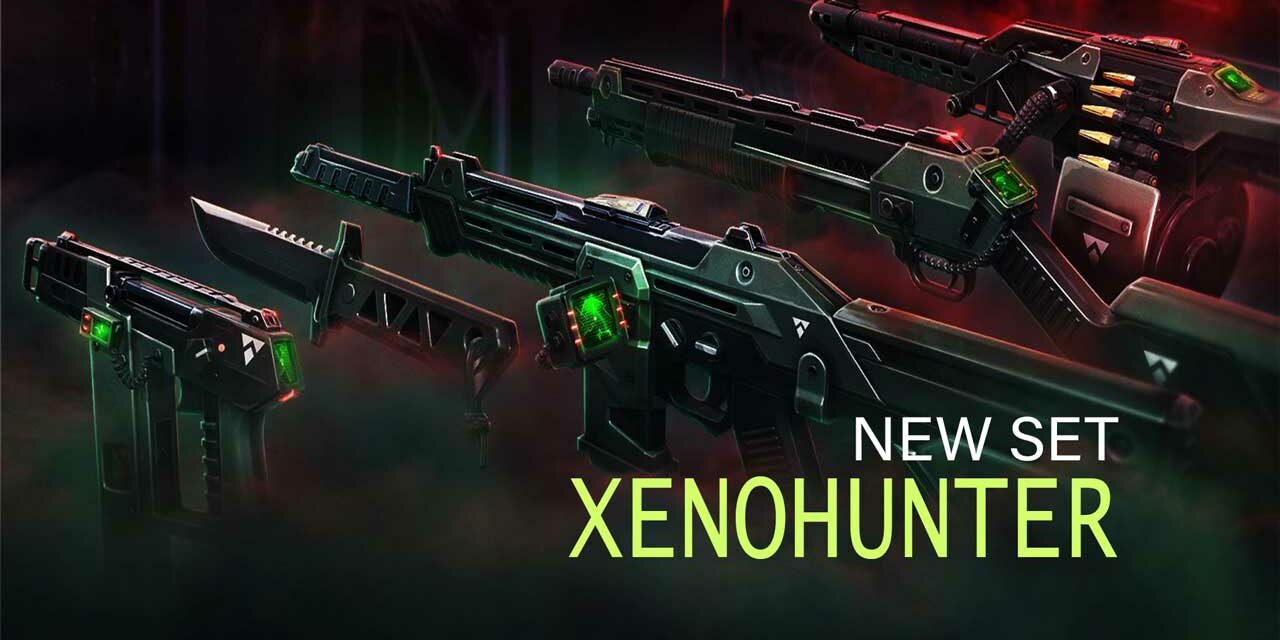 New Valorant Xenohunter Skins